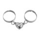 thumbnail image 2 of Amante Pareja Anillos Imán Ajustable Punk Para Boda Fiesta De Compromiso, 2 of 5