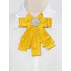 thumbnail image 4 of INSPIRE CHIC Broche de Cinta para Mujer Lazo Corbata de Moño Broches de Fiesta de Boda Amarillo, 4 of 4