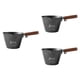 thumbnail image 1 of 3 Tazas Medidoras De Espresso De Acero Inoxidable Con Asa Para Fiestas, Restaurantes, Color Negro, 1 of 3