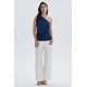 thumbnail image 4 of Polera Mujer Con Botones Azul Oscuro, 4 of 4