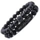 thumbnail image 1 of Pulsera HESHPAWS 8mm Black Matte Onyx Piedra Natural, 1 of 3