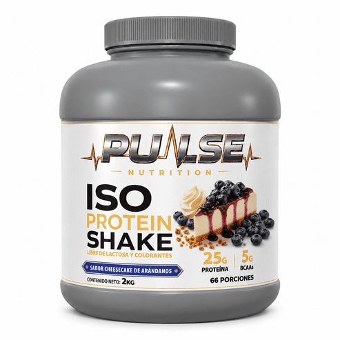 Proteina Iso Shake 2kg 66 Servicios Cheesecake De Arandanos