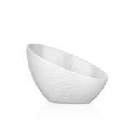 Kulsan - Bowl Melamina Borde Cascada Blanco 16 X 16.5 Cm Linea Tilda