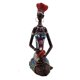 thumbnail image 1 of Estatua De Dama Tribal Africana Artesanía Estatua Africana Para El Hogar Oficina Sala De Estar Estilo C, 1 of 5