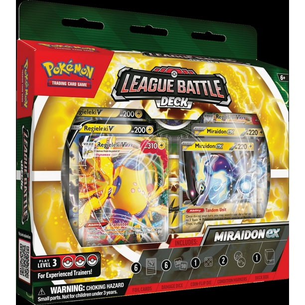 Pokémon TCG: Miraidon ex Battle Deck (Ready-to-Play 60-Card Deck