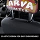 thumbnail image 4 of Larva Family Funda Protectora Universal para Reposacabezas de Coche, Funda Elástica para Reposacabezas de Asiento de Auto, Funda de Tela Antipolvo, Accesorios de Interior 2 Piezas, 4 of 6