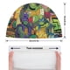 thumbnail image 2 of Las Tortugas Ninja Gorro de Natación de Licra, Gorro de Baño de Tela Cómoda, Gorro Elástico Antideslizante para Hombres, Mujeres y Niños, 2 of 6