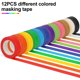 thumbnail image 3 of Cinta de Enmascarar Guirnd 12PCS de Colores 1.7cm x 12m, 3 of 7