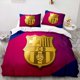 thumbnail image 1 of FC Barcelona Football Club Logo Fire Quilt Duvet Cover Set Bedclothes, 1 of 3