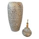 thumbnail image 3 of Jarron Ceramica Elegante Decorativo Dorado Grande, 3 of 3