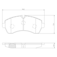 Pastillas Freno Para Auto Motaquip Lvxl1314