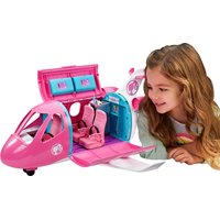Set De Juego Barbie Dreamplane Transforming Con Asientos Reclinables