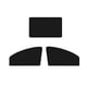 thumbnail image 2 of Visera para Ventanas de SUV (Cortina de Privacidad, 3 Piezas), 2 of 3