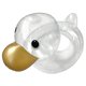 thumbnail image 3 of Anillo De Flotador Natación Flotante Inflable Duradero Transparente Para El Anillo De Natación De La Playa De Verano, 3 of 5