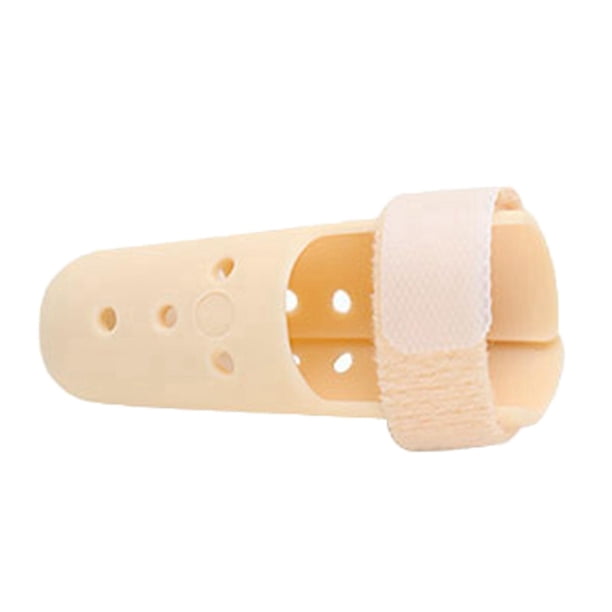Férula de plástico para s, de s ajustable para recuperación, baloncesto, dolor de liberación, cinta de protección, soporte de férula - de 48 a 53 mm Dedo de 48 a 53 mm