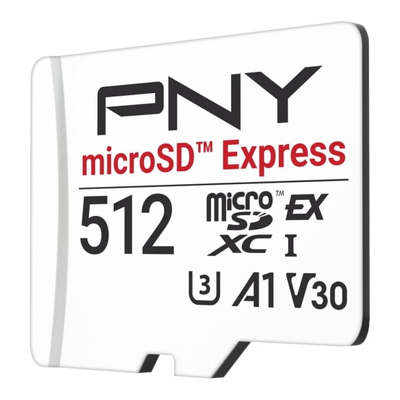 microSD PNY 512 GB Express U3 V30 A1 UHS‑I