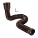 thumbnail image 4 of Extensión de bajante de canalón de lluvia para drenaje de , extensor de bajante de bajada de 47-150cm, Flexible para césped y patio al marrón, 4 of 4