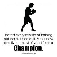 Rienda Libre Graphics - Decomural Life As A Champion Muhammad Ali Ws-42921