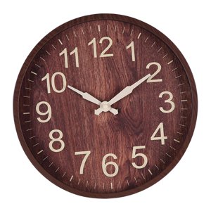 Bothyi - Reloj De Pared De 12 Pulgadas, Relojes Modernos Con Pilas, Decoración De Cena Para El Hogar