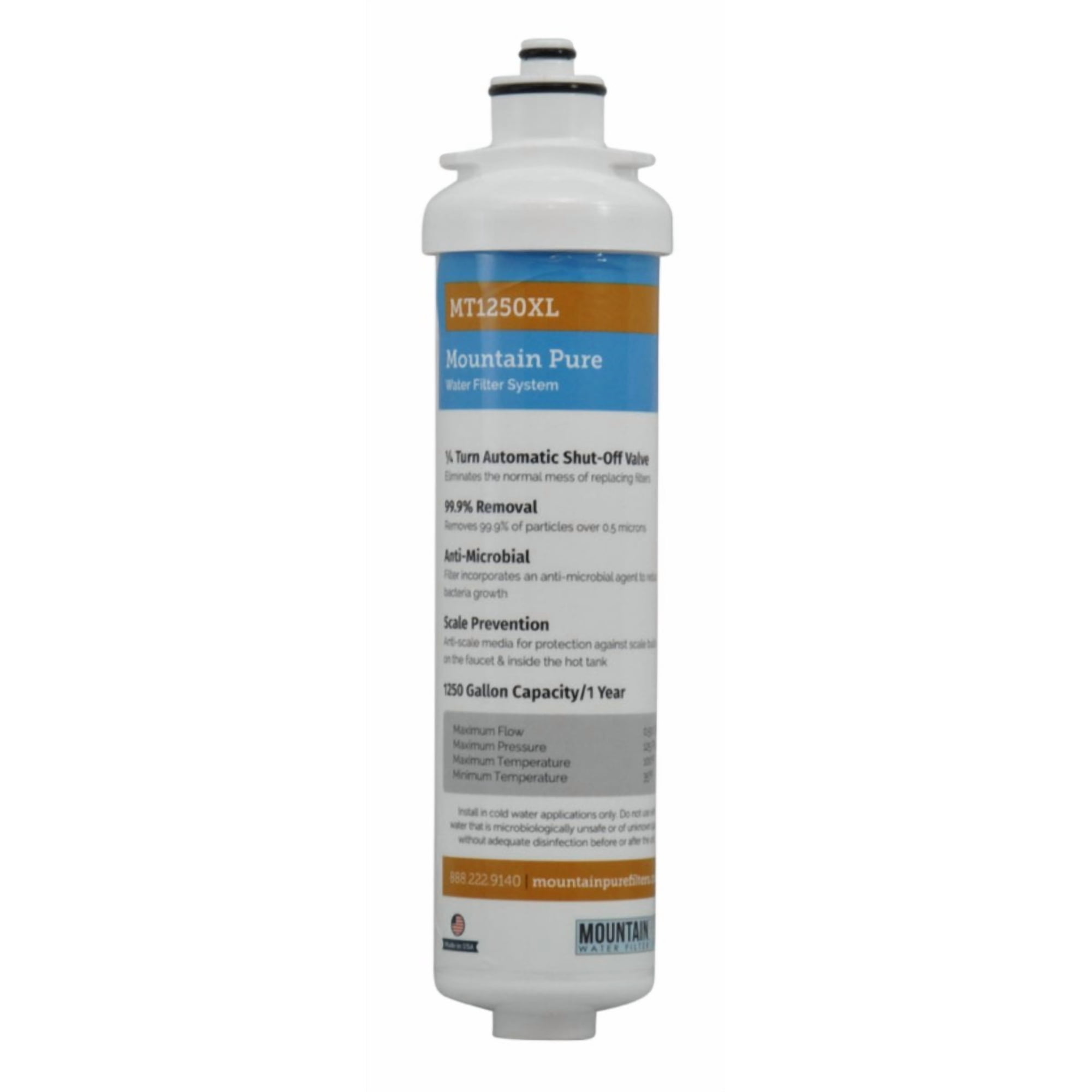 Filtro De Repuesto Mountain Plumbing Mountain Pure Mt1250xl