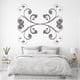 thumbnail image 2 of Decomural Embellishment Swirl Headboard WS-18202, 2 of 2