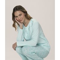 Pijama Micropolar Estampado Lady Genny | Comodidad Total