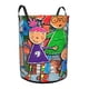thumbnail image 2 of Cesta de Lavandería Redonda Pinky Dinky Doo con Asa, 2 of 6