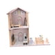 thumbnail image 4 of Casa De Muñecas De Madera Modelo De 2 Pisos Juguete Educativo Casa De Estilo Europeo, 4 of 5
