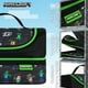 thumbnail image 3 of Bolsa de almuerzo con aislamiento Minecraft para niños, aperitivos y viajes, negra, 3 of 3