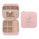 thumbnail image 1 of Caja de Joyas Portátil REGALWOVEN con Espejo, Mini Organizador de Joyas de Cuero PU S, 1 of 7