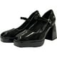 thumbnail image 3 of Zapato Mujer Negro  Taco Medio Gaga Detogni, 3 of 5