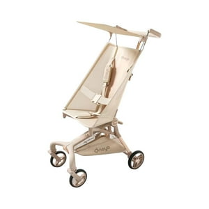 Coche De Paseo Lujoso Últra Slim Lubabycas Dorado