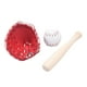 thumbnail image 5 of Modelo De Guante De Poste De Béisbol Diseño De Escena Para Casa De Muñecas A Escala 1/6 1/12 Rojo, 5 of 5
