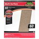 thumbnail image 1 of Hojas de lijado Gator Multi-Surface, grano 60, 9 x 11 pulgadas, paquete de 25, 1 of 9
