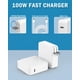 thumbnail image 2 of Cargador UNAWUDOH USB C de 100 W para MacBook Pro/Air, iPad Pro, 2 of 7