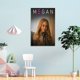 thumbnail image 4 of M3GAN Cuadro decorativo colgante - Arte de pared - Póster enmarcado - Decoración de pared - Regalos para familia, amigos y aficionados 40*60 cm, 4 of 6