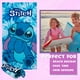thumbnail image 2 of Toalla de playa Disney Stitch para niños y niños pequeños, 140 x 70 cm, azul, 2 of 3
