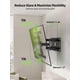 thumbnail image 3 of Soporte de pared para TV USX MOUNT ultradelgado de 37-75" con giro e inclinación, 3 of 9