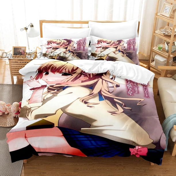 STRIKE THE BLOOD Bedding Set Single Twin Full Queen King Size Bed Set Aldult Kid Bedroom Duvetcover Sets 3D Print Anime Bed Sheets