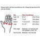 thumbnail image 3 of Guante de Edema North Coast Medical Talla Pequeña - Mano Izquierda - Color Arena, 3 of 3