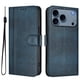 thumbnail image 1 of Funda Cartera para iphone 17 Pro Protección 360° con Ranuras para Tarjetas y Soporte Azul, 1 of 6