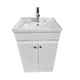 thumbnail image 2 of Mueble Vanitorio 60x47 cm Blanco Con Lavamanos Y Grifería ¡Listo para Instalar!, 2 of 5