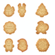 thumbnail image 2 of Set 8 Cortadores Galletas Navidad Moldes Sello Repostería, 2 of 10