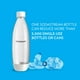 thumbnail image 2 of Botella de carbonatación SodaStream, 1 litro, delgada, blanca, paquete doble, 2 of 3