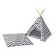 thumbnail image 3 of Tipi Para Mascotas, Casa Para Perros Pequeños, Tienda Para Gatos, Cama, Alfombrilla, Cojín, Perrera Para Cachorros En Interiores, 3 of 5