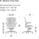 thumbnail image 5 of Silla Herman Miller Classic Aeron de aluminio tamaño B, 5 of 9