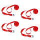 thumbnail image 3 of 4 piezas kayak leva hebilla atar correas bastidores de techo remolques 2.5m rojo, 3 of 3