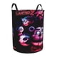 thumbnail image 2 of Five Nights at Freddy's Cesta de lavandería de gran capacidad redonda con asa, bolsa para ropa sucia plegable, almacenamiento para dormitorio, baño y lavadero 44x35 cm, 2 of 6