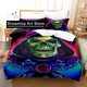 thumbnail image 1 of Skull Skeletor Bedding Set Cute Quilt Cover Bed Cover With Pillowcase Boys Adult Home Textile, 1 of 5