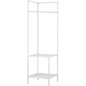 Sirena - Perchero Organizador Ropa Zapatos Blanco 188Cm Alto